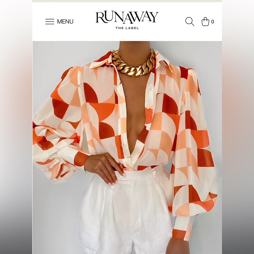 Runaway the Label: FLEETWOOD BLOUSE - KIAAN